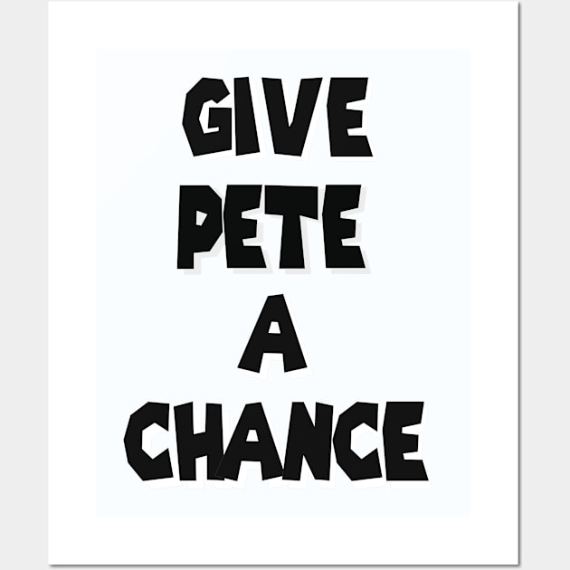 Pete Peter Best Friend Humor Wall Art by PlanetMonkey